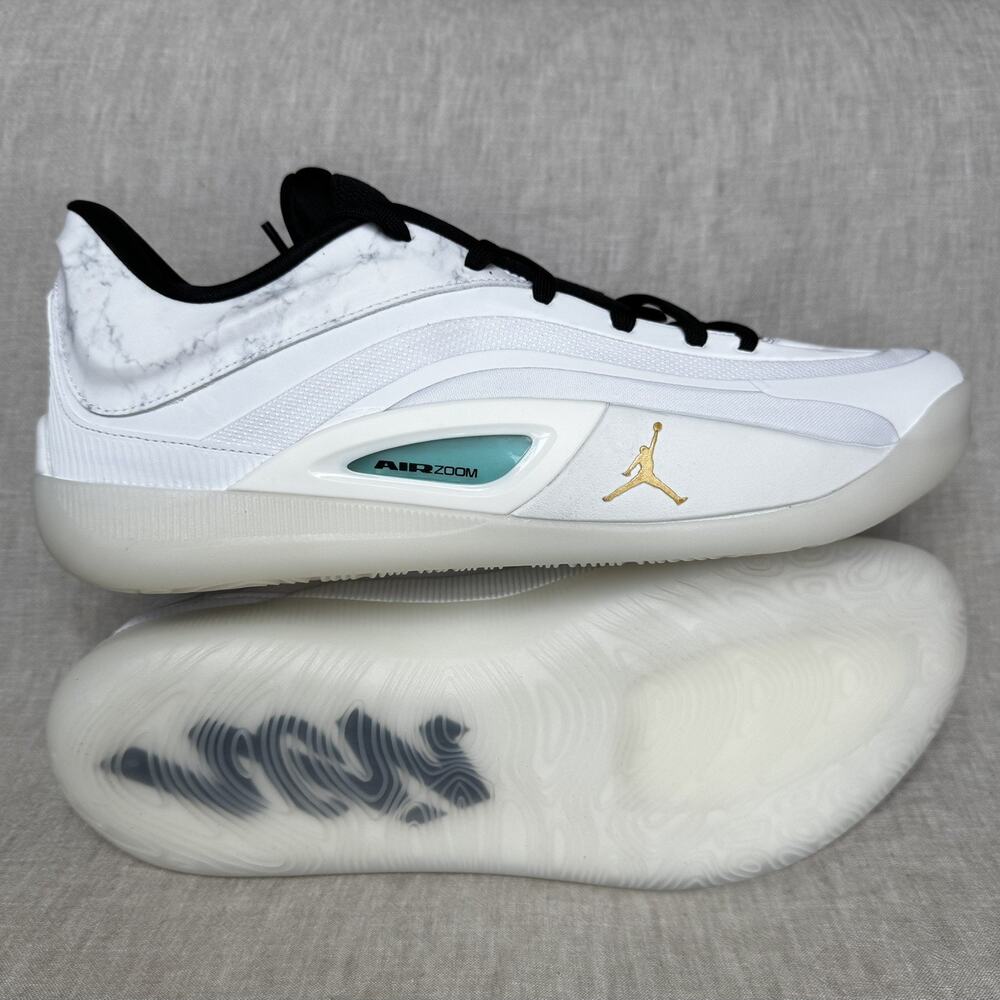 [MEN 11.5] Nike Air Jordan Zion 4 Mud To Marble Basketball White Blue FB1802-104